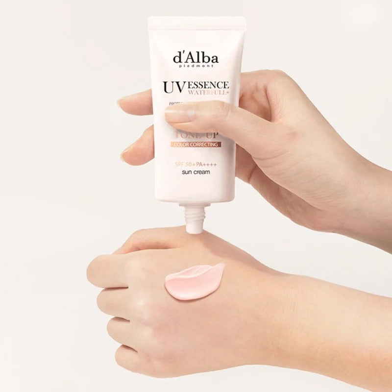 d’Alba Pink Correction Tone-Up Sunscreen SPF50+ PA++++ (50ml)