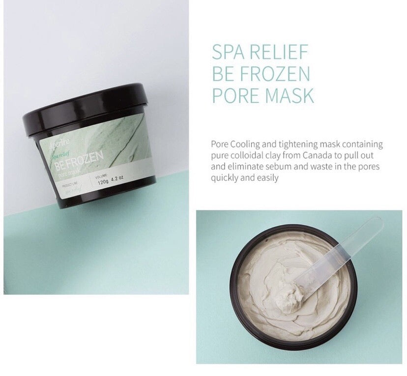 Aperire Spa relief BE FROZEN pore mask (120gr)